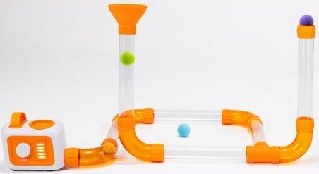 Long build with a square loop and two launch towers